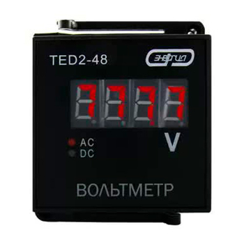 Bольтметр цифровой TED2-48 АС 0-500V Энергия - Магазин сварочных аппаратов, сварочных инверторов, мотопомп, двигателей для мотоблоков ПроЭлектроТок